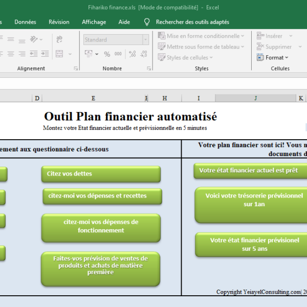 Fihariako Plan financier 2.0