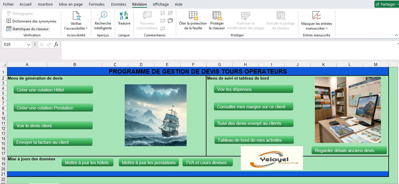 Fihariko tours opérateur Réceptif